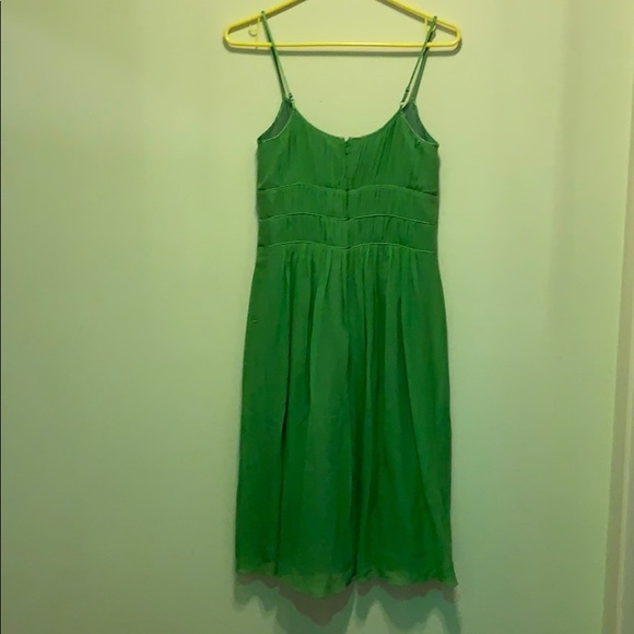 Green Grecian dress. - Picture 2 of 2